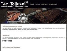 Tablet Screenshot of detollebol.nl